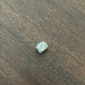 Silver Luggage Charm